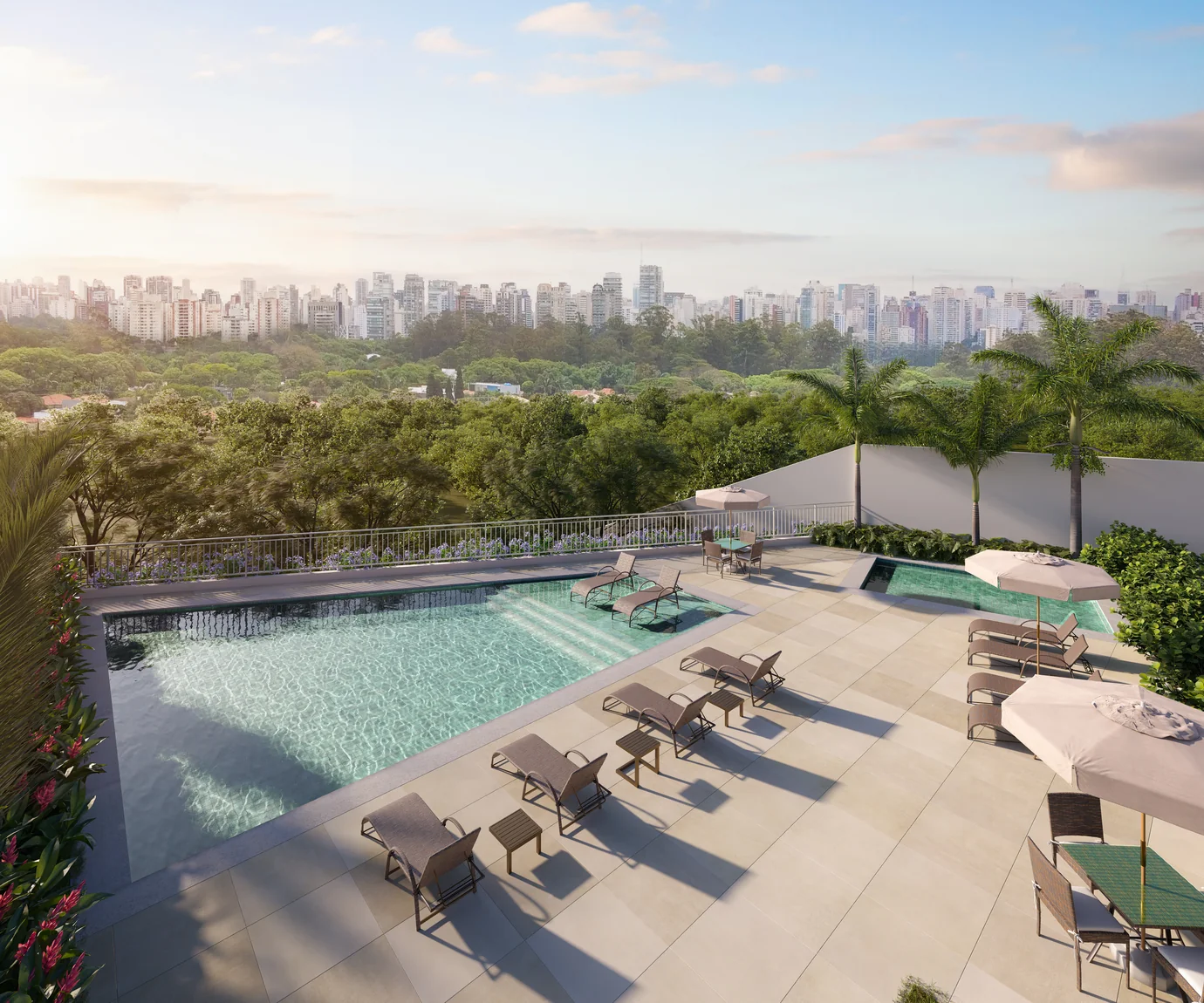 Piscina e solário