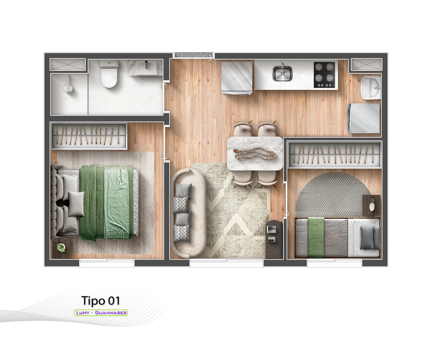 Planta tipo 1